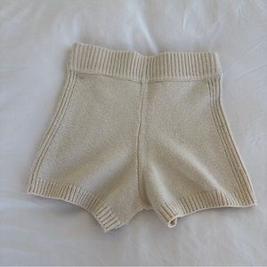 Zara knit shorts